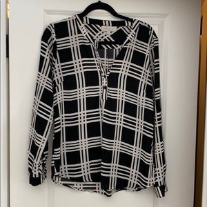 Long sleeve blouse